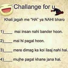 To compose amusing jokes for us simply click on add joke button offered on. Whatsapp Hindi Post In 2020 Friendship Quotes Funny Fun Quotes Funny Friends Quotes Funny
