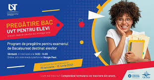 Nov 07 2016 08:05, started by brazvang , oct 25 2016 19:50. Orar PregÄtire GratuitÄ Pentru Bacalaureat 2021 La 13 Discipline OrganizatÄ Online Pentru Elevii Din ToatÄ Èara De Universitatea De Vest Din TimiÈoara Prima Sesiune Are Loc SambÄtÄ 16 Ianuarie Edupedu Ro