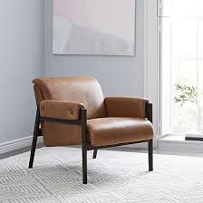 Stanton Leather Chair Contemporary Furniture Living Room Chairs Furniture