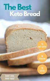 Best Easy Keto Bread Low Carb Gluten Free Yeast Free Dairy Free Recipe Easy Keto Bread Recipe Keto Bread Best Keto Bread