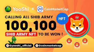 Yooshi Coinmarketcap Shiba Inu Nft Airdrop Closed Yooshi