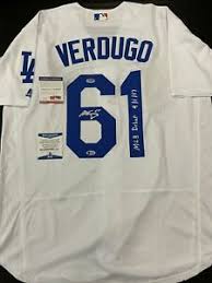 Upgrade your wardrobe and highlight your unwavering loyalty to the los angeles dodgers with this dodgers alex verdugo #61 2021 players weekend nickname blue jersey.its authentic design will help you stand out from the crowd no matter where you watch the game. Alex Verdugo Dodgers Mexico Signed Dodgers Jersey Mlb Debut 9 11 17 Bas Ebay