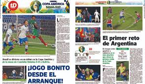 Confira as últimas notícias, fotos e vídeos do brasil, casos de políticos e corrupção, crimes e investigações policiais, o trânsito das principais cidades e muito mais. Deportes Pl V Twitter Portada Buenos Dias Hoy Destacamos El Triunfo De Brasil Frente A Bolivia En El Inicio De La Copaamerica