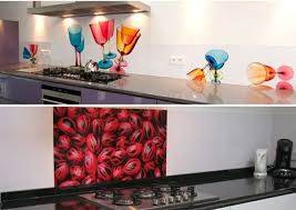 Kuche Design Ideen Glas Ruckwand Motive Bunt Spritzschutz Kuche Glasruckwand Kuche