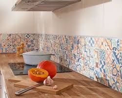 Carrelage Cuisine Sol Et Mur 20 Modeles Cuisine Patchwork Relooking Cuisine Carrelage Cuisine