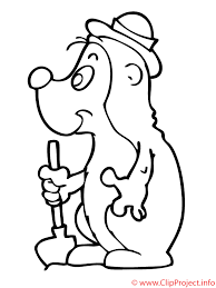Little mole is originally a czech cartoon film series. Animals Coloring Pages