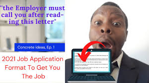 You don't want to brag, so how do you show you're the best job applicant without saying things like, i'm amazing? 2021 Job Application Format Employers Have Hired All The Candidates With Similar Letter Youtube