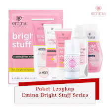 Christ christ regional sales manager general trade at sinarmas app. Paket Emina Bright Stuff Series Original Skincare Emina Bright Stuff Bpom Emina Perawatan Wajah Shopee Indonesia