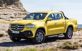 Download Wallpapers Mercedes Benz X Class 2018 Pickup Yellow X Class New Cars German Cars Mercedes Besthqwallpapers Com Pickup Trucks Classic Pickup Trucks Benz