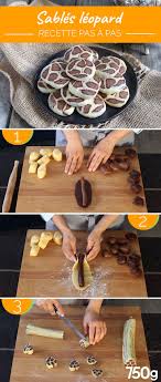 Recette Sables Leopard Faciles En Pas A Pas Recette Recette Recettes De Cuisine Recette Sable