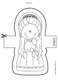 Een Eigen Prinsessen Verjaardagsslinger Maken Boyama Sayfalari Kuklalar Sanat