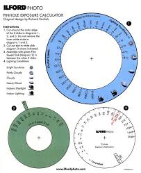 Exposure Calculator Pinhole Camera Photos Pinhole Camera