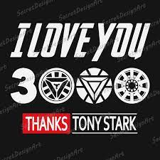 I Love You 3000 Svg Avengers Endgame Father S Day Svg Svg Secret Shop My Love Tony Stark Svg