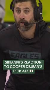 Cooper Dejean's Pick-Six: Sirianni's Reaction Revealed
