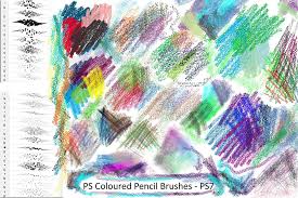 Colored Pencil Brushes Ps7 By Dark Zeblock On Deviantart Photoshop Brushes Colored Pencils Photoshop Brushes Free Brush