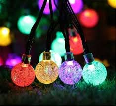 These hanging solar light balls from sogrand round up our top 10 list of the best hanging solar lights for trees. Solar Powered Bubble Ball Led String Fairy Lights 20led Bulbs Multicolor For Garden Yard Party Home Indoor Outdoor Christmas Decoration China Solar Garden String Lights Fairy String Lights Made In China Com