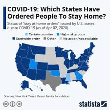 A stay at home order means stay at home! Chart Covid 19 Which States Have Ordered People To Stay Home Statista
