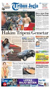 Semua hal dia tulis, dan semuanya bagus, setidaknya menurut saya barangkali. Tribunjogja 10 07 2015 By Tribun Jogja Issuu
