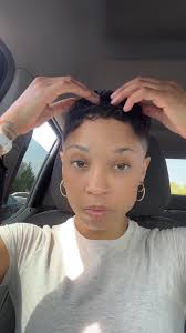 Army Female Curly Pixie