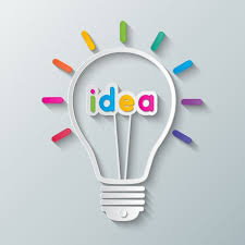 Download Light Bulb With The Word In 2020 Vector Free Creative Creative Business
