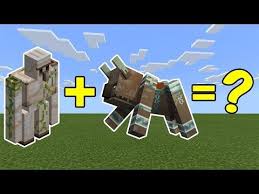I Combined An Iron Golem And A Ravager In Minecraft Here S What Happened Youtube In 2020 Iron Golem Minecraft Minecraft Creations