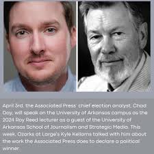 The latest from Ozarks at Large! Catch Chad Days lecture April 3rd! Link in  bio for interview! #ap #news #uofa #universityofarkansas #ozarksatlarge  #kuaf