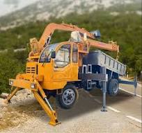 Dumper Truck Mounted Hydraulic Excavator with Crane Wheel Dumper Truck with  Cheap Price