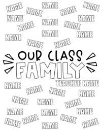 But also keep design in mind. Class Family Coloring Page By Golden State Classroom Tpt