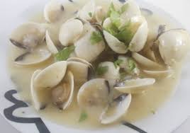 Receta de almejas a la marinera. Aqui Se Cuece Jugando Almejas A La Marinera