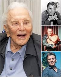 Catherine Zeta Jones 55 years and her father in- law Kirk Douglas 103 years  old.