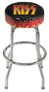Your logo and background color are screen printed on the underside of clear commercial grade vinyl. Band Bar Stools Decorative Bar Stools Seats And Stools