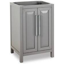 The most common cabinet hardware material is metal. Hardware Resources Shop Jeffrey Alexander Cabinet Hardware Van100 24 Vanity Grey Jeffrey Alexander Small Bathroom Vanities By Hardware Resources