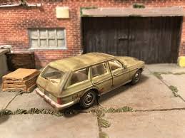 Mercedes W123 Wagon Custom Rusty Weathered 1 64 Diecast Matchbox Car Barn Find Ebay Car Barn Mercedes Barn Find Cars
