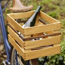 Fahrradkiste Kosima Aus Eichenholz Bicycle Retro Bicycle Wood