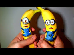 Maybe you would like to learn more about one of these? How To Make Minions With Banana Youtube