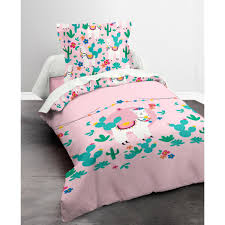 housse de couette lama housse de couette enfant housse de couette parure de lit enfant