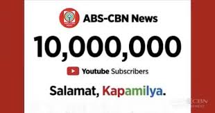 Tv patrol live streaming november 24, 2020 | full episode replay. Abs Cbn News Reaches Digital Milestone With 10m Subscribers On Youtube Abs Cbn Entertainment