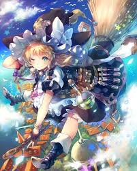 witch rider deecha のイラスト pixiv 東方project 霧雨魔理沙 カワイイアニメ アニメ魔女 アニメの描き方
