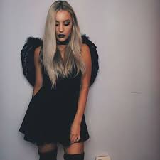 Black Angel Halloween Costumes For Girls Black Angle Black Halloween Costumes Angel Halloween Costumes Dark Angel Halloween Costume