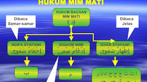 Adanya nun mati atau tempatnya nun mati yang akan diberi hukum,itu tidak tentu adanya,dalam kalimah isim ada,dalam fiil ada,dalam haraf,di idzhar menurut bahasa berarti jelas.sedangkan menurut istilah ilmu tajwid. Hukum Mim Mati Atau Mim Sukun