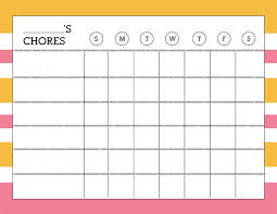 Chore Charts For Teenagers My Baby Chore Chart Teenagers