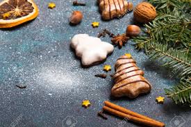 Browse these helpful cookie ideas to plan and prepare for your next christmas party. Beautiful Christmas Background With Decorations Christmas Cookies Stock Photo Picture And Royalty Free Image Image 156394252