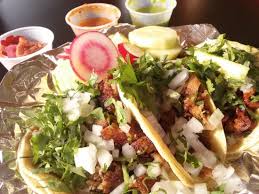 Shrimp taco shrimp, cilantro dressing, cabbage, pico, and chipotle sauce. Authentic Mexican Restaurant Review Of Taqueria Los Primos Jessup Md Tripadvisor