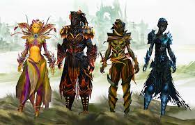 Sylvari Color Scheme Guild Wars Guild Wars 2 Wings Of Fire