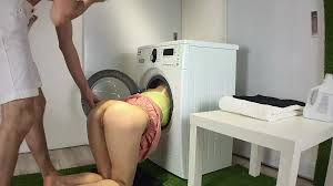 Washing clothes can turn into a great fucking scene