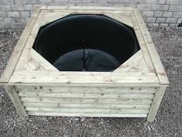 The thought of swimming with the fishes is a rather grim one but not if you're living in this particular house. Above Ground Pond Kit With Fountain Pump 1000 Litre Wooden Pond Kits