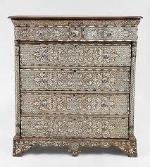 Syrian Mother Of Pearl Inlaid Chest Of Drawers Inlay Furniture Chest Of Drawers Fantastic Furniture