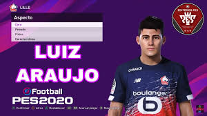Luiz de araújo guimarães neto, known as luiz araújo, is a brazilian professional footballer who plays as a winger for ligue 1 club lille osc. Pes 2020 Como Hacer A Luiz Araujo Iamrubenmg Youtube
