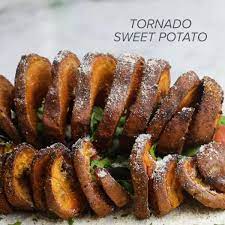 Tornado Potatoes Recipe By Tasty Recipe Sweet Potato Recipes Yummy Sweet Potatoes Recipes