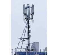5g Mini Tower / Roof Top Pole Tower / Small Cell Phone Tower ...